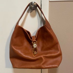 Florentine Logo Lock Shoulder Bag - USED